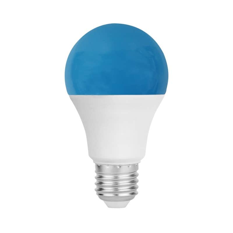 נורת לד אור כחול 9W E27