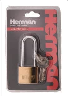 מנעול תליה 30 ג Herman Herman 101133
