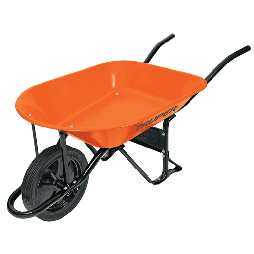 מריצה ממתכת גלגל מלא 65 ל TRUPER TRUPER 11744