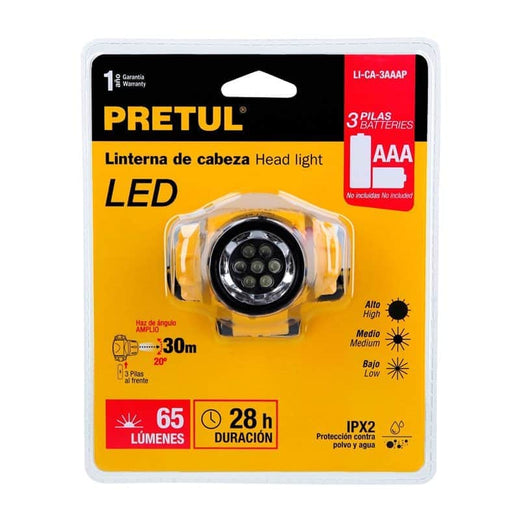 פנס ראש 100 לומנס TRUPER PRETUL TRUPER 27083