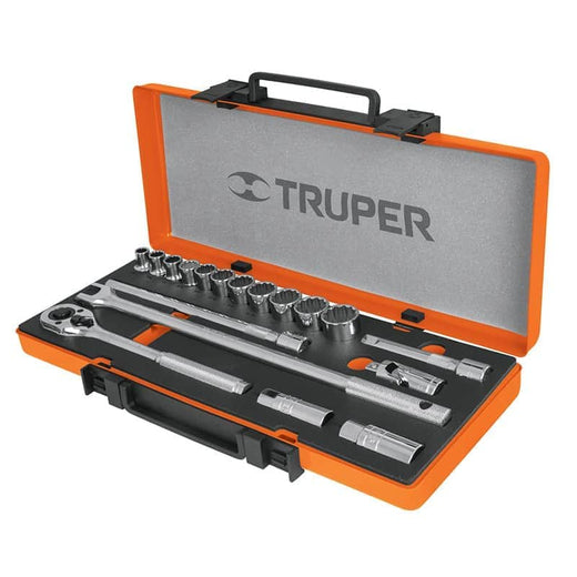 סט בוקסות ''1/2 מ"מ TRUPER TRUPER 13936