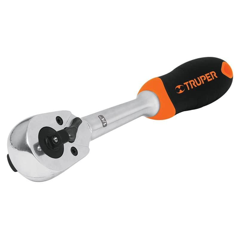ידית רצ'ט כפולה ''1/4+''3/8 TRUPER