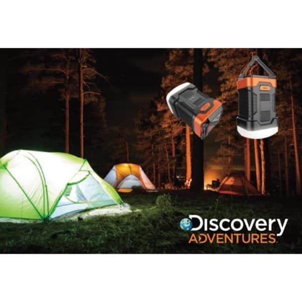 פנס קמפינג עוצמתי וסוללה ניידת Discovery - מבט נוסף 3