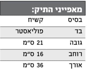 תיק בד קטן דפנות קשיחות 14.5 האנטר Hunter - מבט נוסף 2