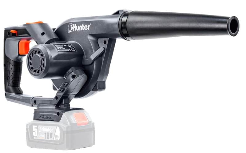 מפוח אוויר נטען 2 מצבים 18V - סוללה 3 Ah מטען 3A Hunter