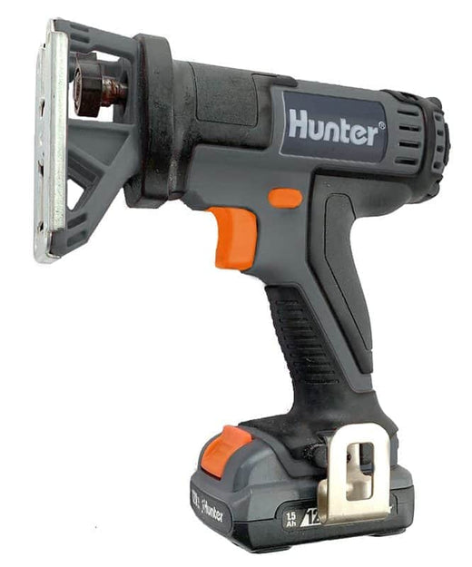100610-016 - 12V 1.5Ah משור אנכי נטען עם סוללה אחת Hunter 100610-016
