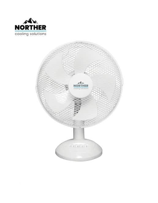 מאוורר 50W שולחן 16 לבן 5 להבים NORTHER NORTHER NT-TFAN16-50W-WH