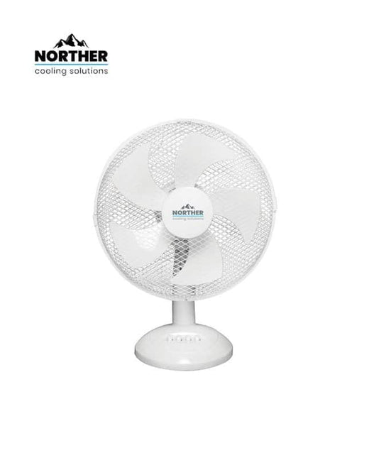 מאוורר 40W שולחן 12 לבן 5 להבים NORTHER NORTHER NT-TFAN12-40W-WH