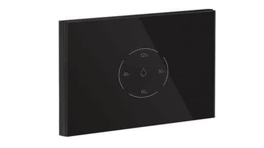 מפסק טיימר דוד TOUCH GLASS WIFI שחור WF3-BOILER-16A-BK-T