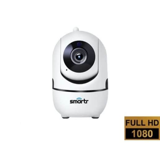 מצלמת אבטחה ביתית אלחוטית - WIFI מתכווננת PTZ 1080P HD