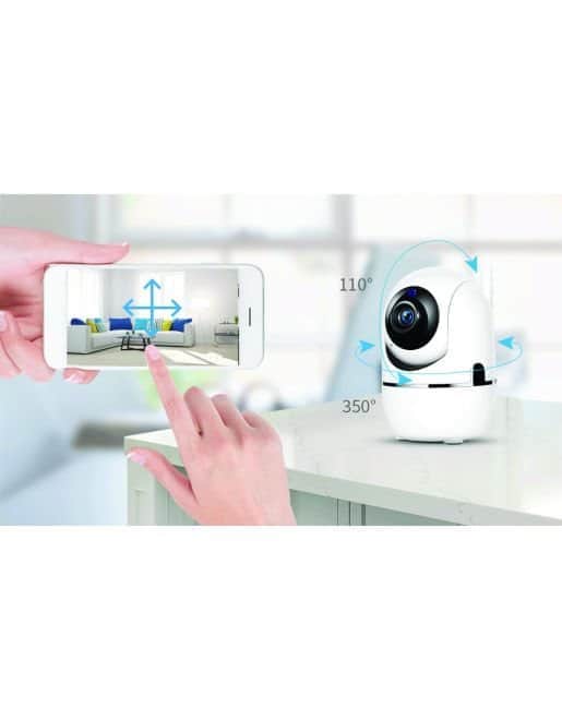 מצלמת אבטחה ביתית אלחוטית - WIFI מתכווננת PTZ 1080P HD - מבט נוסף 2