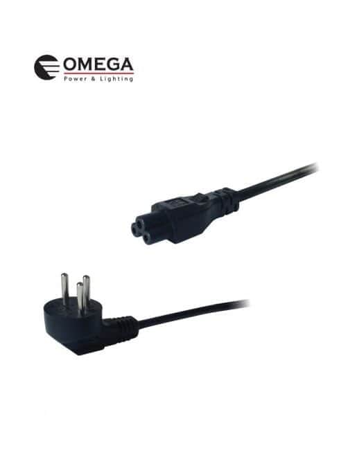 כבל חשמלי תלת פיני (מיקימאוס) OMEGA
