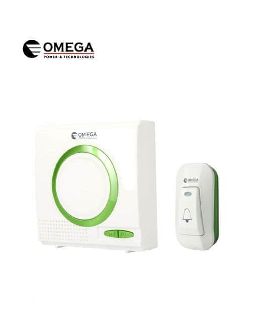 פעמון דלת אלחוטי דיגיטלי ירוק OMEGA