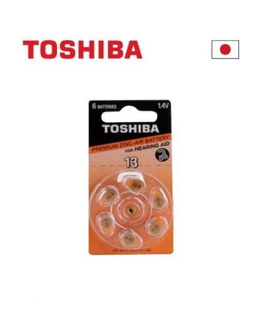 סוללות למכשירי שמיעה TOSHIBA 13