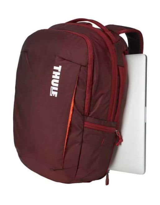 תיק גב בורדו דגם SUBTERRA למחשב נייד 15.6 מבית THULE - מבט נוסף 3