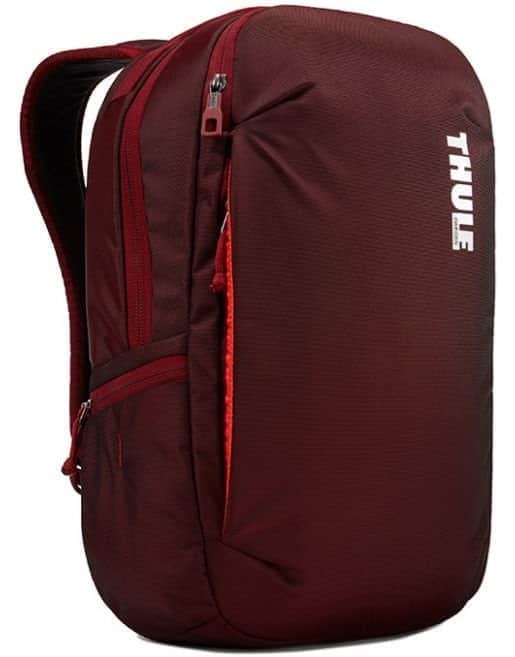 תיק גב בורדו דגם SUBTERRA למחשב נייד 15.6מבית THULE TSLB-315 EMBER
