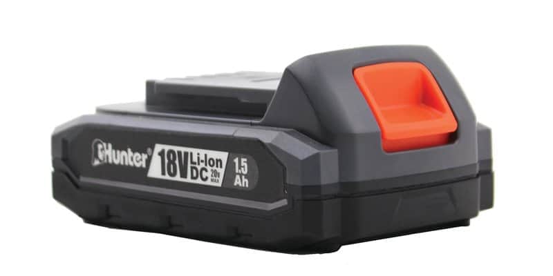 Hunter 102900-003 18V חרמש נטען סוללה 1.5 אמפר - מבט נוסף 3