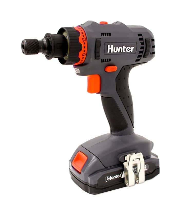 מברגה מודולרית 18V סוללה 3Ah ומטען 100311-015 HUNTER - מבט נוסף 5