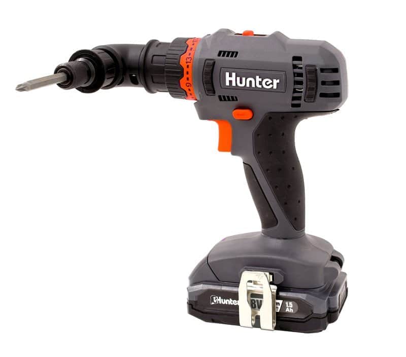 מברגה מודולרית 18V סוללה 3Ah ומטען 100311-015 HUNTER - מבט נוסף 6