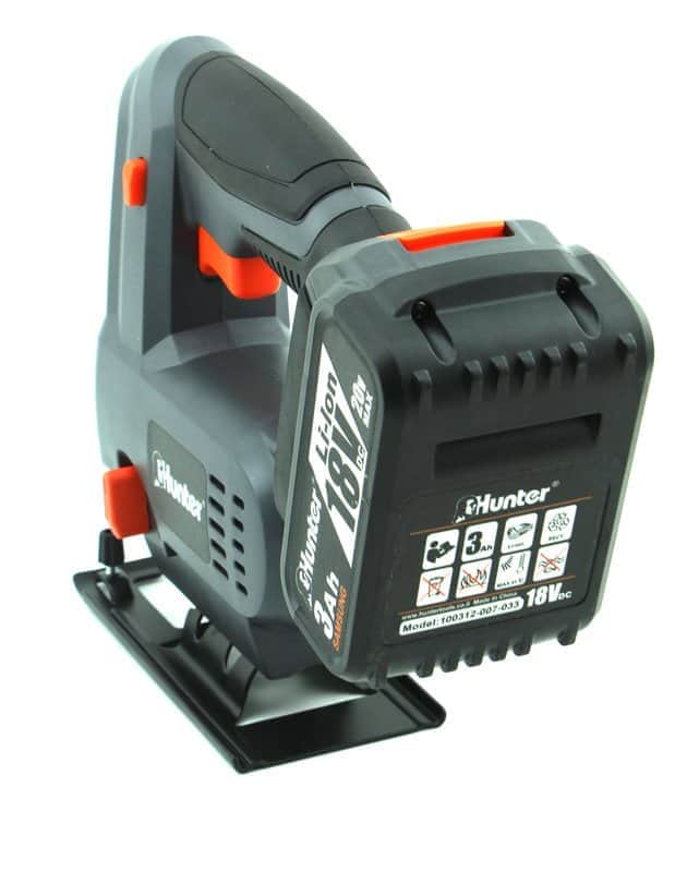 מסור אנכי 18V סוללה 3Ah ומטען 100610-007 HUNTER - מבט נוסף 5