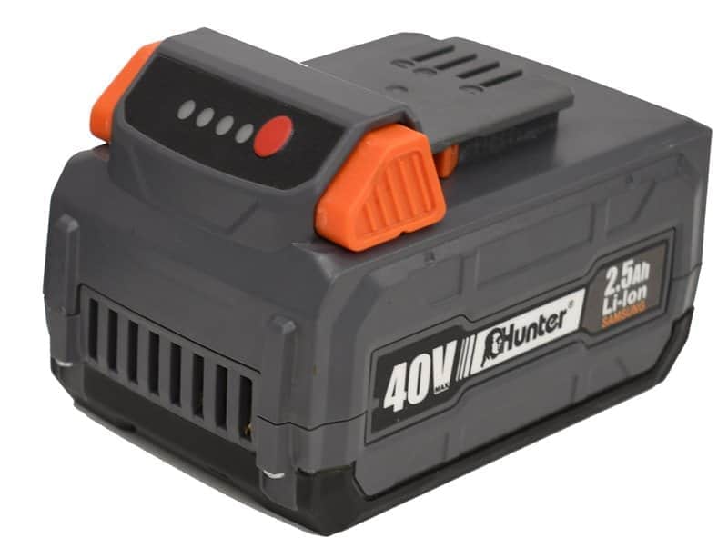 Hunter 102903-006 40V 12'' משור שרשרת נטען - מבט נוסף 5
