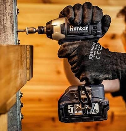מברגת אימפקט 18V (גוף בלבד) Hunter 100312-013 - מבט נוסף 6