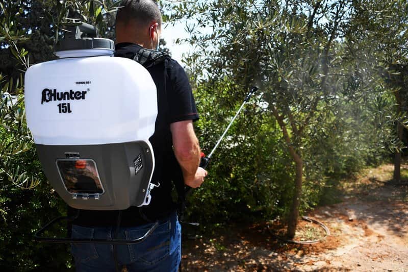 מרסס גב נטען 15 ליטר 18V - סוללה 5 Ah מטען 6.5A Hunter - מבט נוסף 5