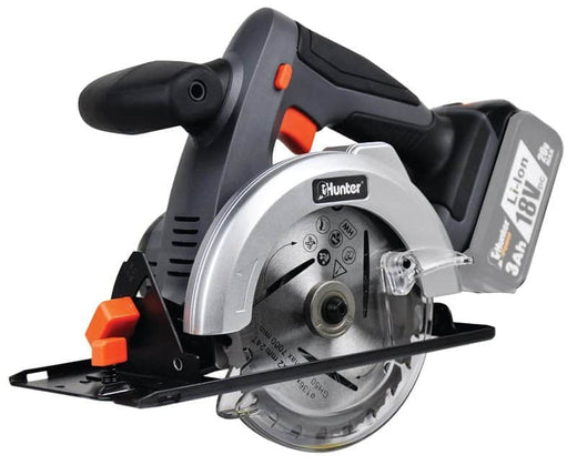 מסור עגול 18V סוללה 1.5Ah ומטען Hunter 100313-020