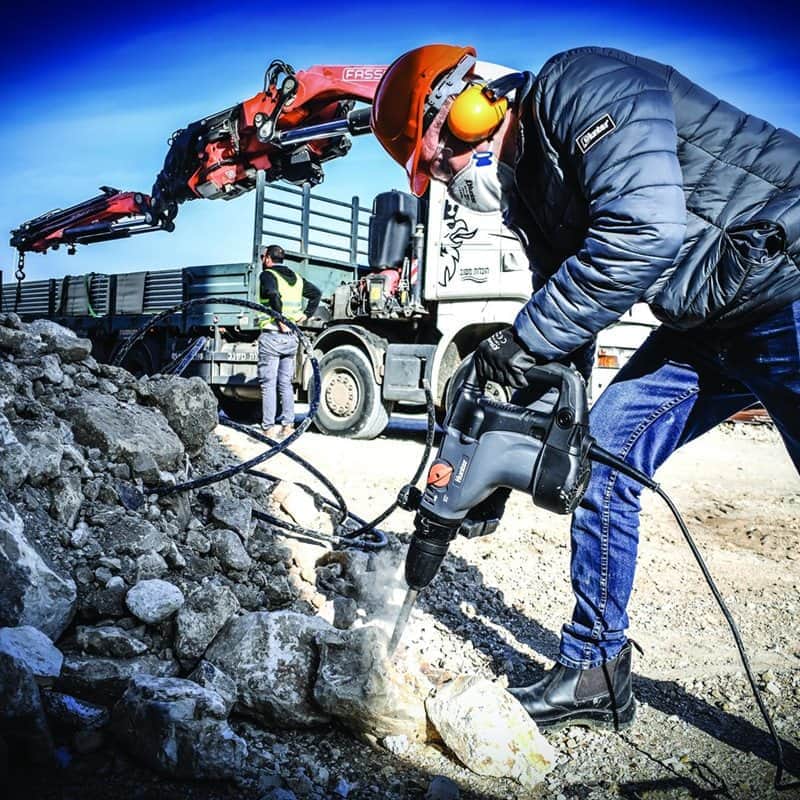פטישון חציבה 6.6 ק"ג HUNTER 100110-007 1100W - מבט נוסף 3