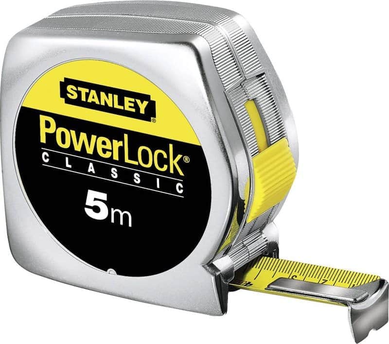 מטר 5 מ' (19 מ"מ) STANLEY POWERLOCK STANLEY FATMAX