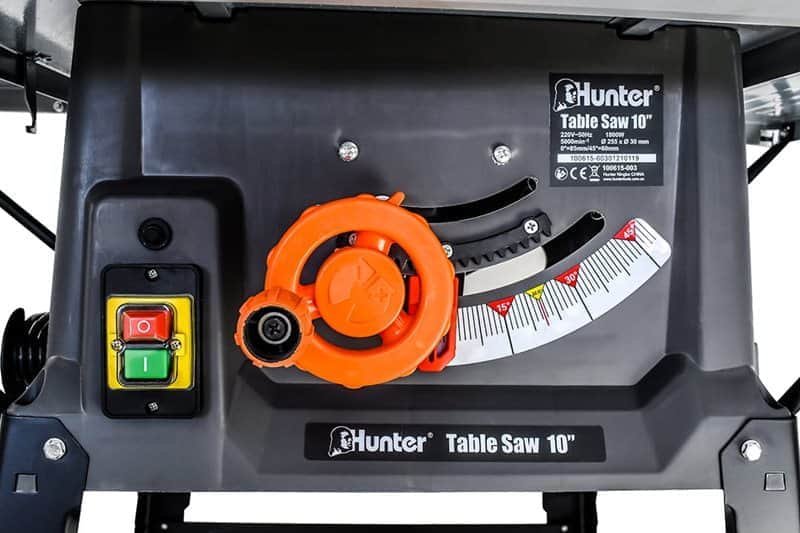 משור שולחן 1800 וואט HUNTER 100615-003 - מבט נוסף 10