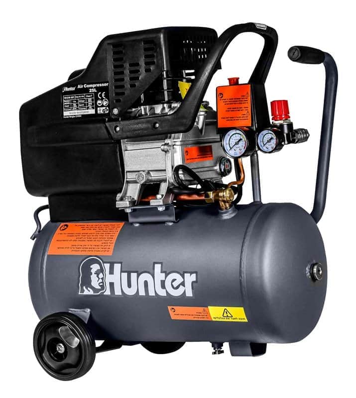 101210-001 Hunter קומפרסור 25 ליטר