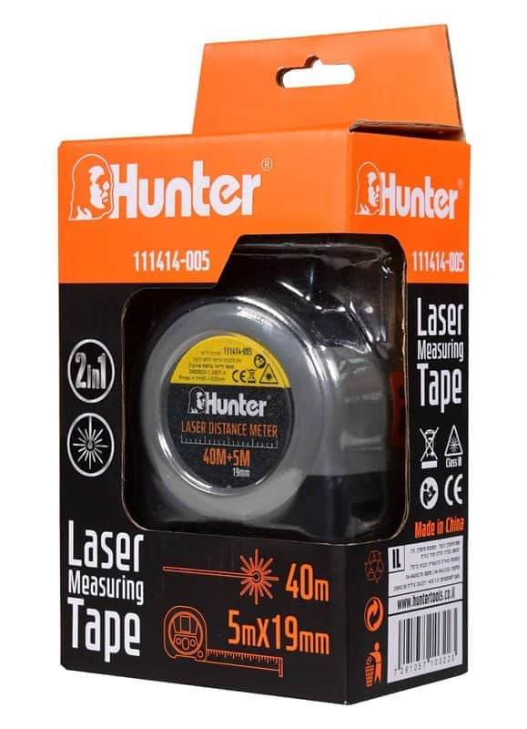 111414-005 - Hunter - 40m 19mm מטר לייזר משולב - מבט נוסף 6