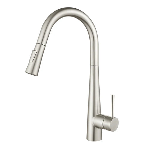 ברז מטבח נשלף ניקל מוברש מסדרת Hilo מבית Waterfall waterfall 5504-001