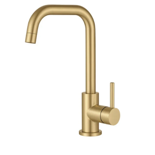 ברז פרח ארוך זהב מוברש מסדרת Toma מבית Waterfall waterfall 5502-003