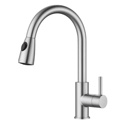 ברז מטבח נשלף ניקל מוברש מסדרת Dett מבית Waterfall waterfall 5508-001
