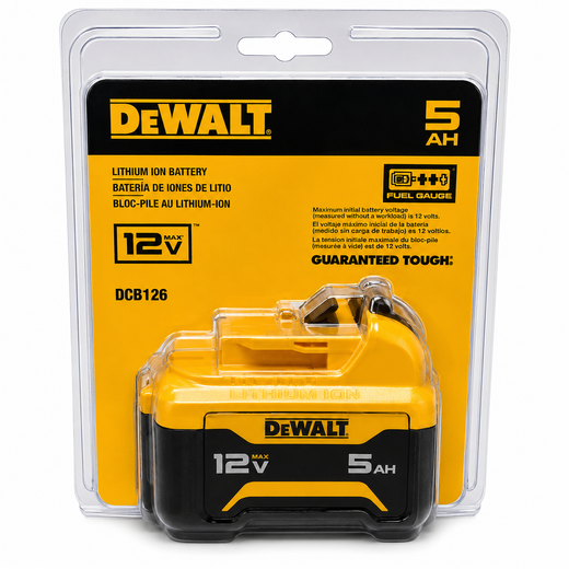 סוללה DEWALT 5AH 12V DeWalt DCB126