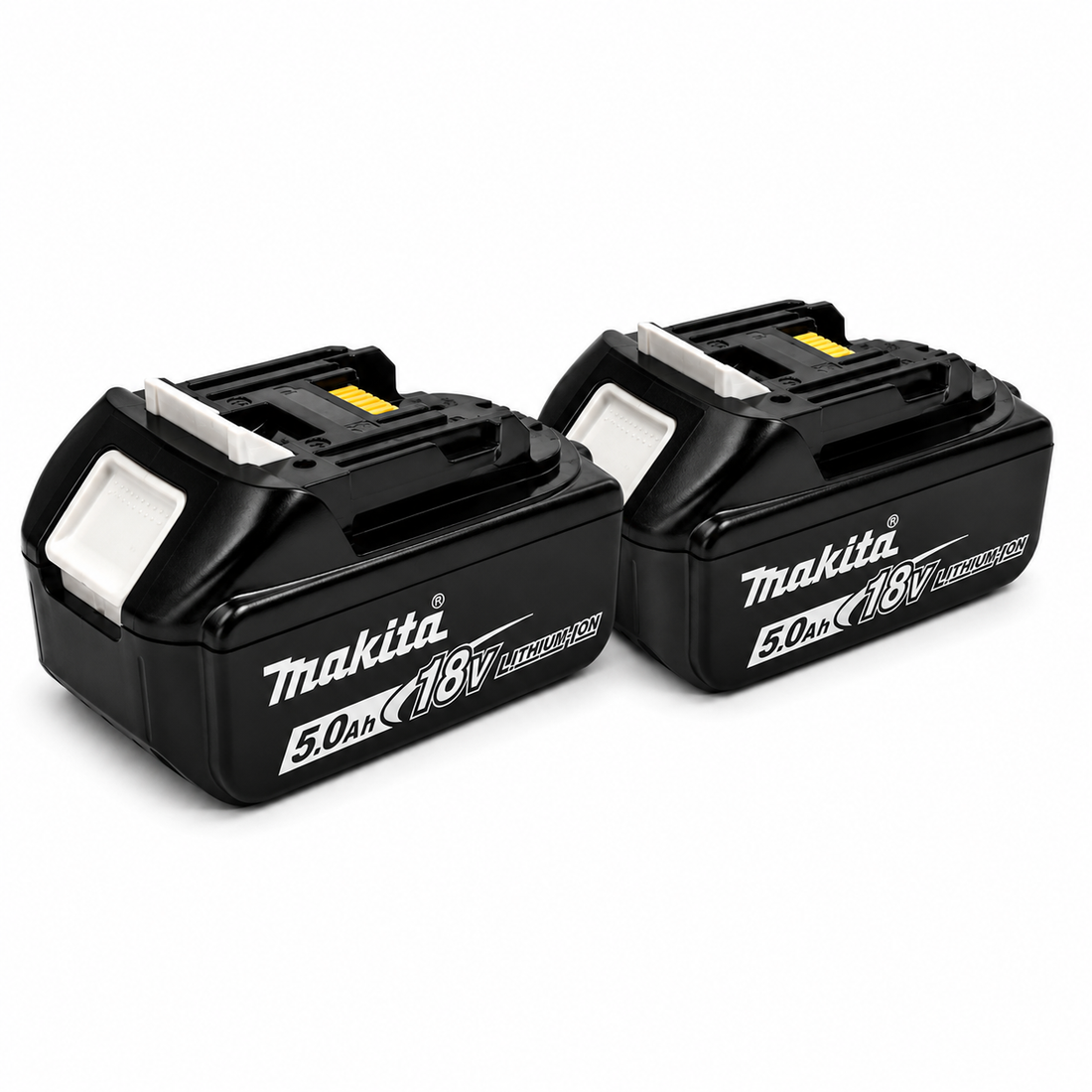שתי סוללות MAKITA BL1850 X2 5AH 18V