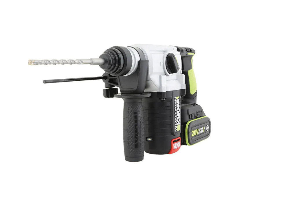 פטישון 20V שתי סוללות 4AH ומטען WORX WU388 - מבט נוסף 2
