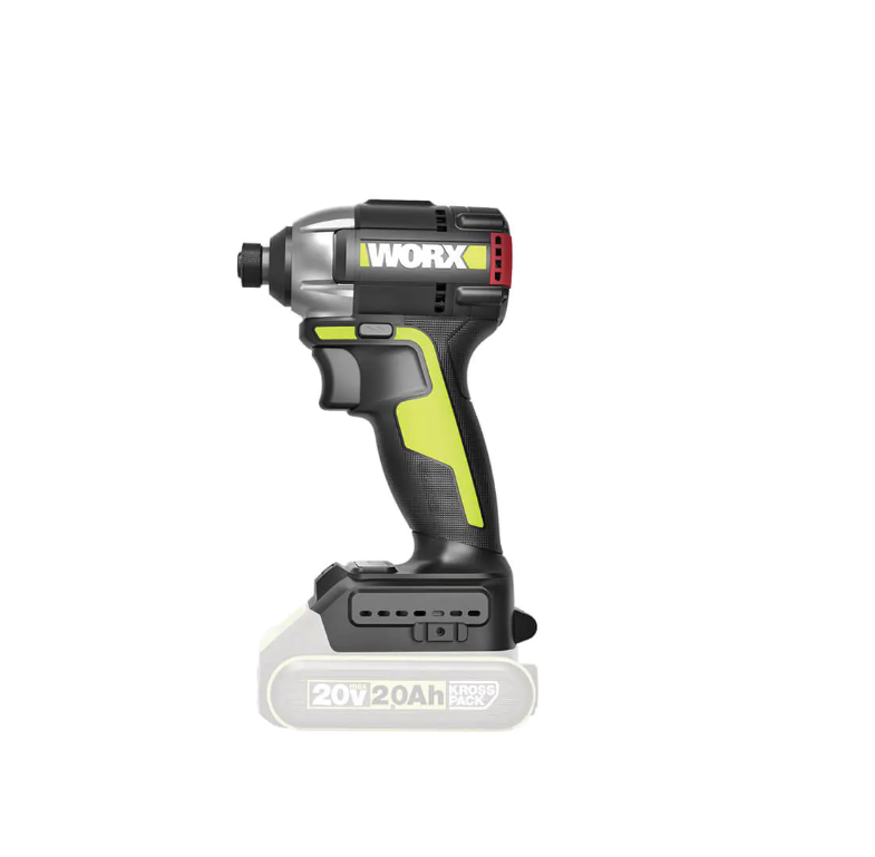 מברגת אימפקט 20V (גוף בלבד) WORX WU292DS.3 - מבט נוסף 12