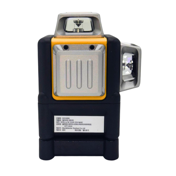 פלס לייזר 12V סוללה 2AH ומטען DEWALT DCE089D1G-KR - מבט נוסף 7