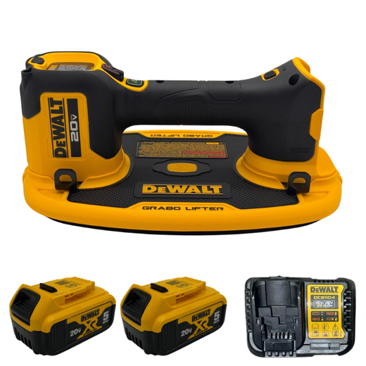 ידית ואקום 20V שתי סוללות 5AH ומטען DCE592 DeWalt DCE592-2-5