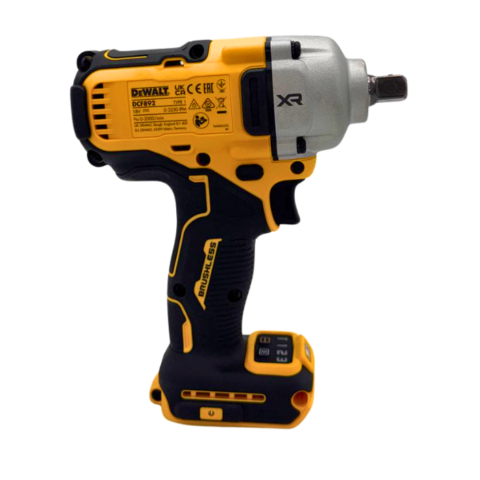 מפתח רטיטה 20V שתי סוללות 5AH ומטען DEWALT DCF892 - מבט נוסף 6