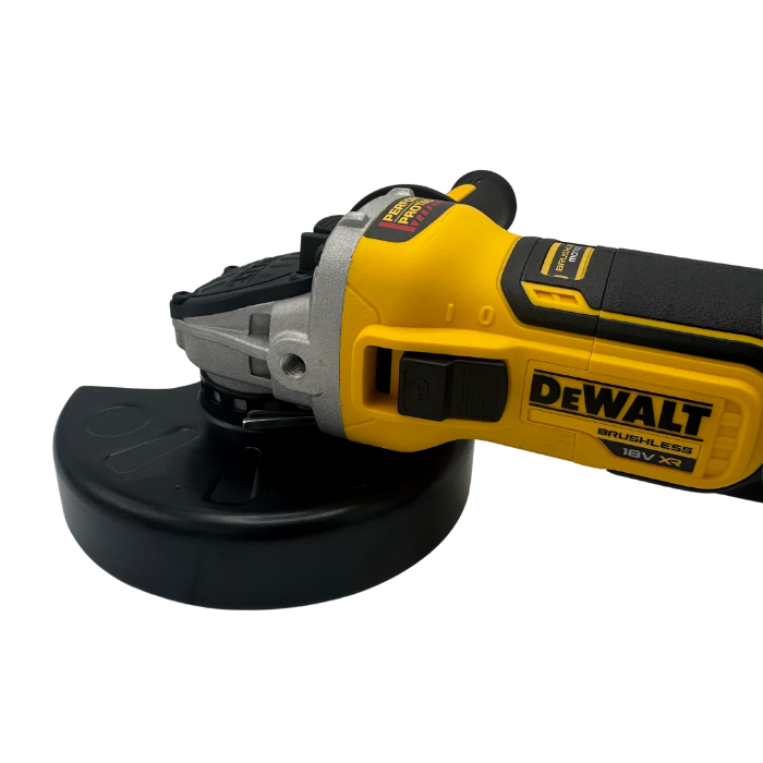 משחזת זווית 20V שתי סוללות 5AH ומטען DEWALT DCG405 - מבט נוסף 2