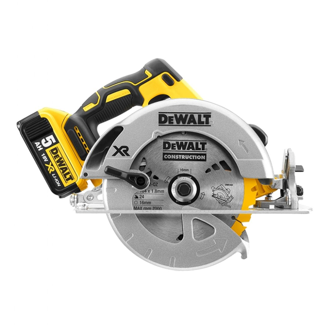 מסור עגול 18V (גוף בלבד) DeWALT DCS570