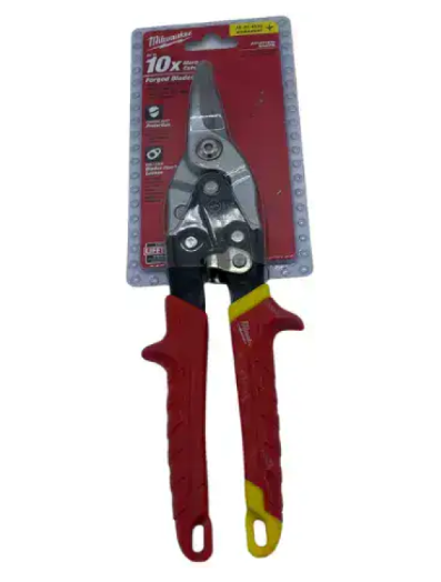 מספרי פח מקצועיות ישרות milwaukee 48-22-4530
