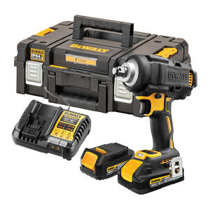 מפתח רטיטה 18V| סוללה 1.7AH 5AH ומטען DeWalt DCF891EHGT