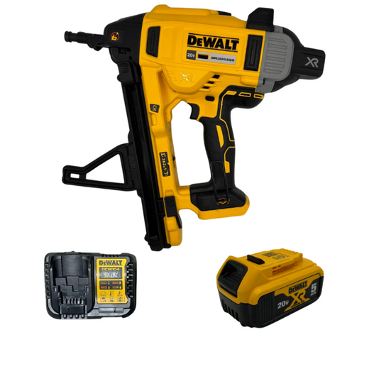 אקדח מסמרים 20V סוללה 5AH ומטען DCN891 DeWalt DCN891-1-5