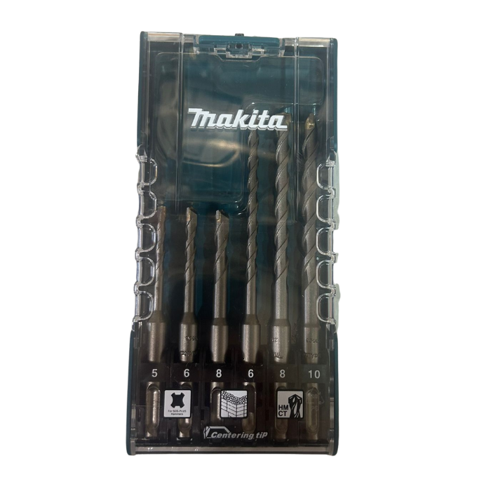 סט מקדחים לבטון SDS-PLUS (6 חלקים) MAKITA E-15730
