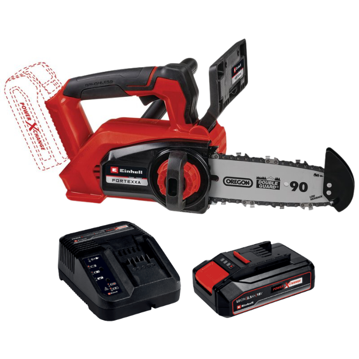משור שרשרת BL 18V סוללה 2.5AH ומטען Einhell 4600020